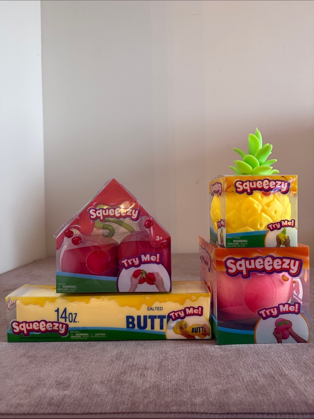 Sunny Days Squeezy Pineapple, Cherries, Butter, & Peach | New